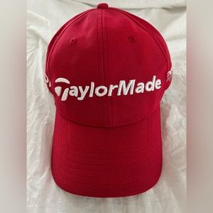 Taylor Made Vintage Tour Red Preferred SLDR Baseball Golf Hat, NWOT